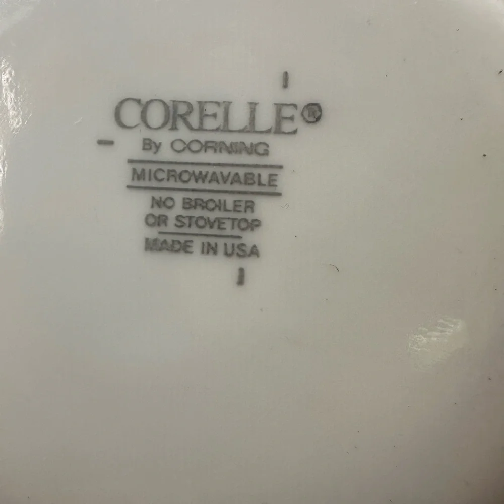 Corelle ceramic cereal bowls (2)